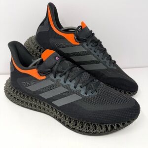 Adidas Mens 4DFWD 2 Running Shoes 11.5 Carbon Impact Orange Sneaker GZ6943 GUC